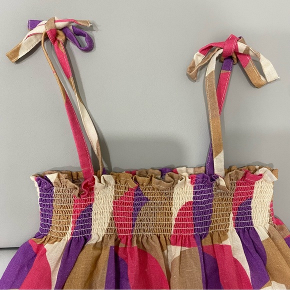 EUC OEUF Kids Smocked Set - Picture 5 of 8